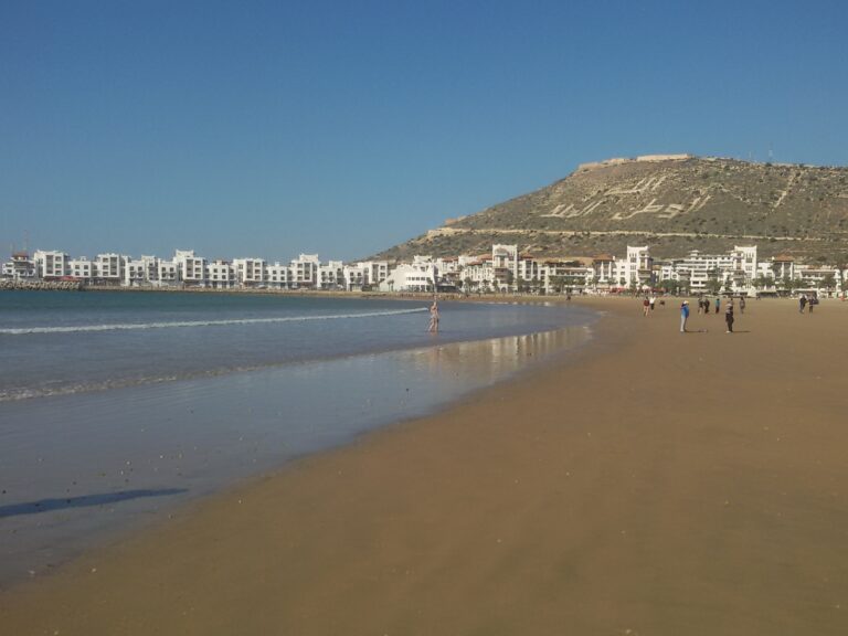 Best hotels in Agadir along the beachfront promenade
