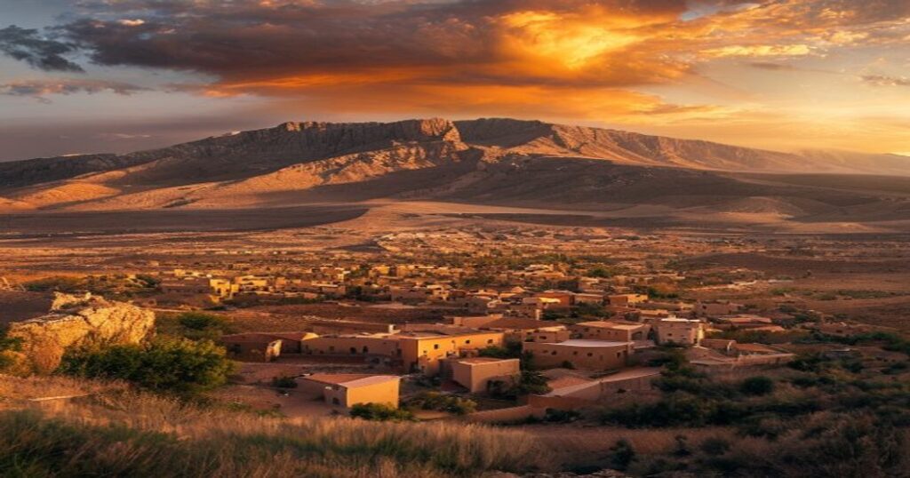 Morocco Atlas Mountains landscape view