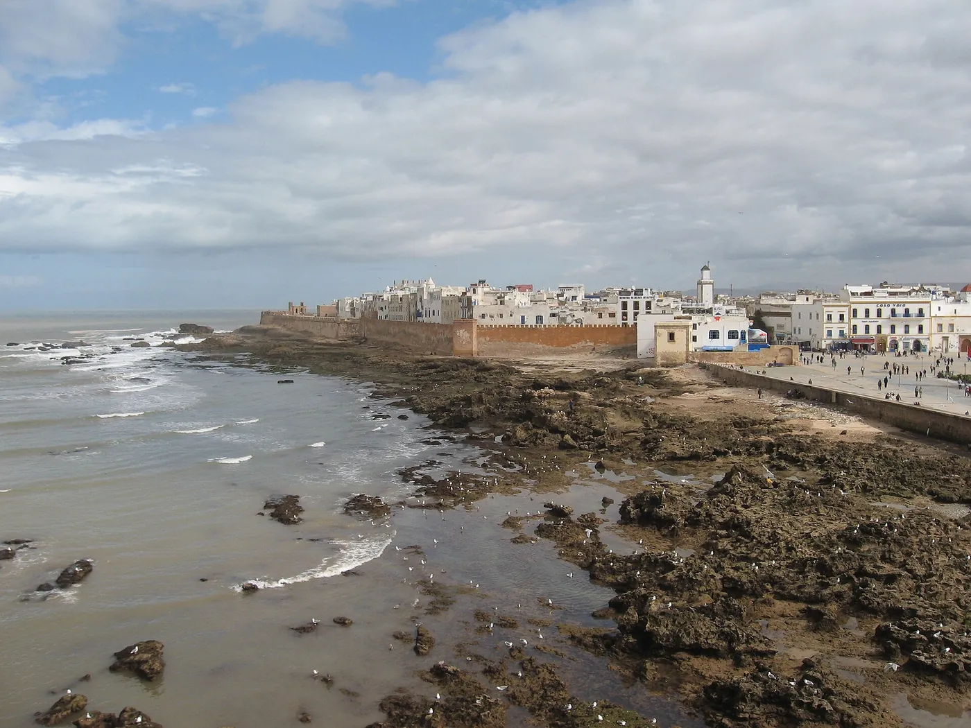 Essaouira coastal town and harbor Morocco