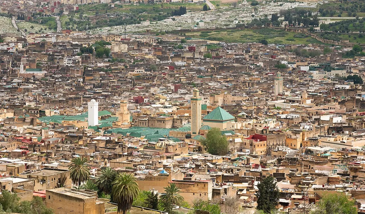 Eastern quarter of the Fes medina - Quartier El-Andalous on Day 2