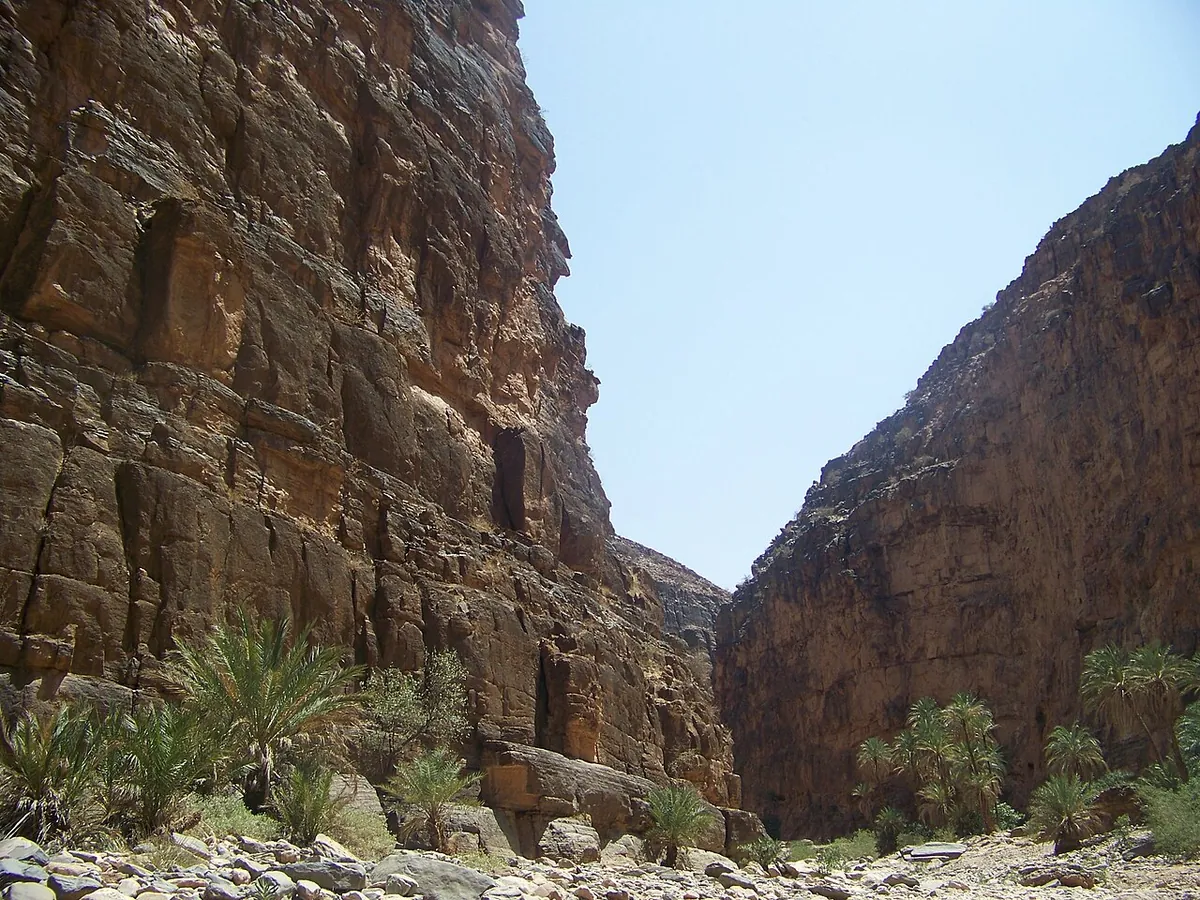 Campsite near Amtoudi oasis